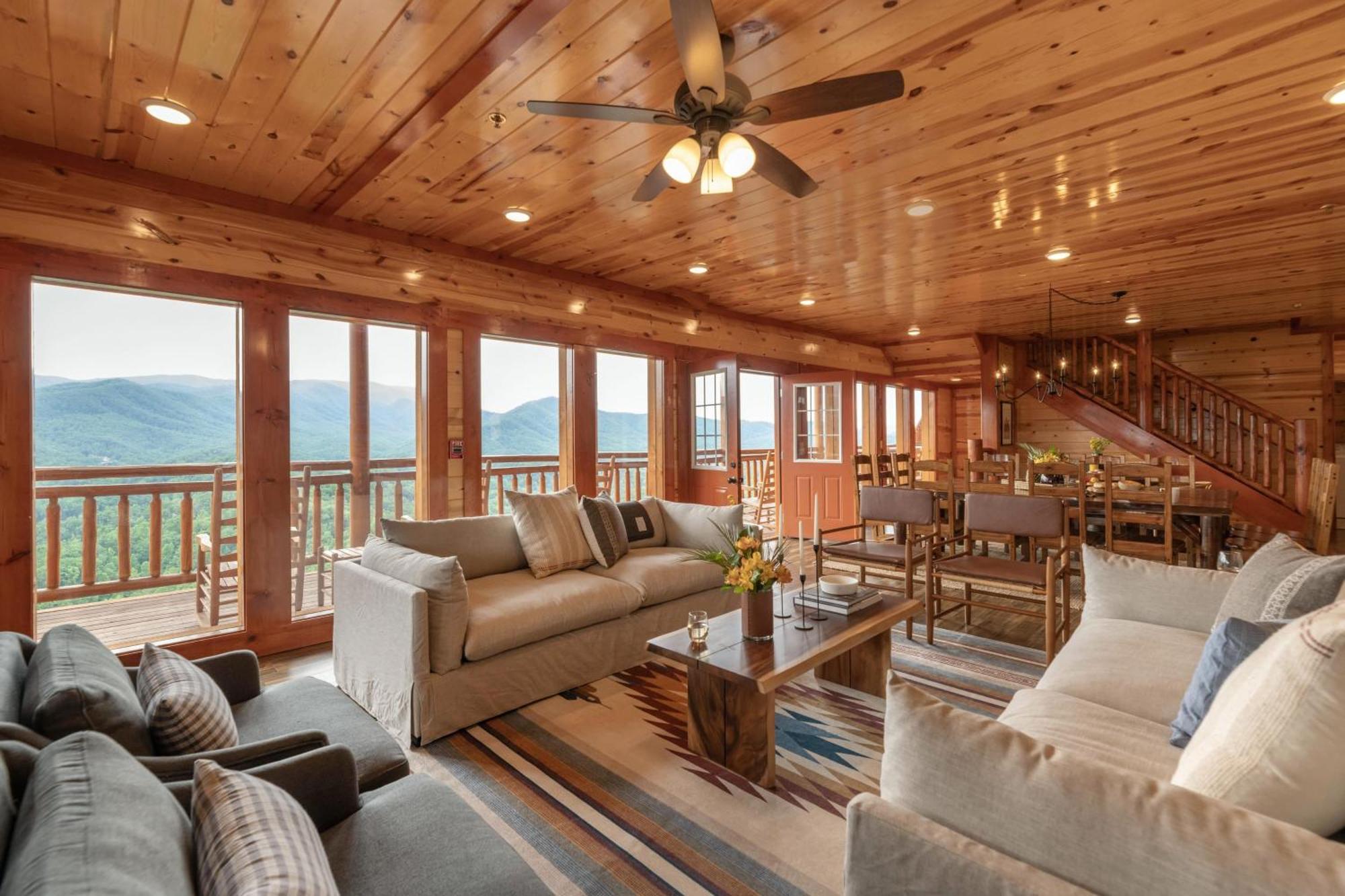Sugarland By Avantstay Sleeps 28 Home Theatre Two Hot Tubs Indoor Pool Incredible Views Pigeon Forge Exterior photo